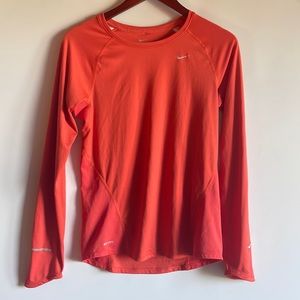 Nike orange long sleeve